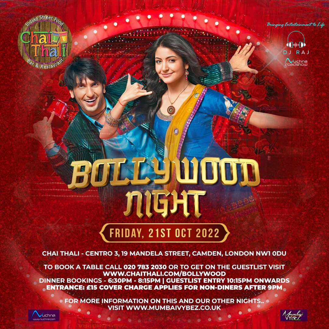 Retro Bollywood Nights | Chai Thali Restaurant and Bar